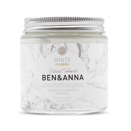 Ben & Anna Toothpaste with Fluoride White Zero Waste